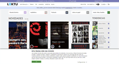 Desktop Screenshot of lektu.com